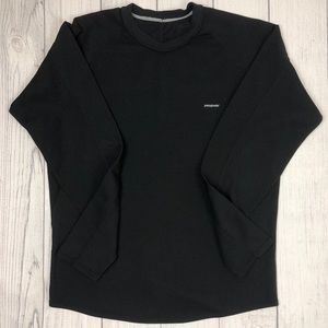 Patagonia Black Baselayer Shirt Top Size M